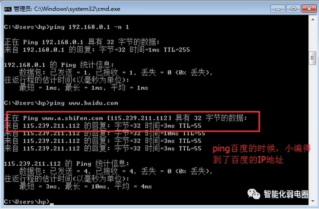 八个常用网络命令ping、nbtstat、tracert、Telnet等详细方法介绍-常用网络命令简介