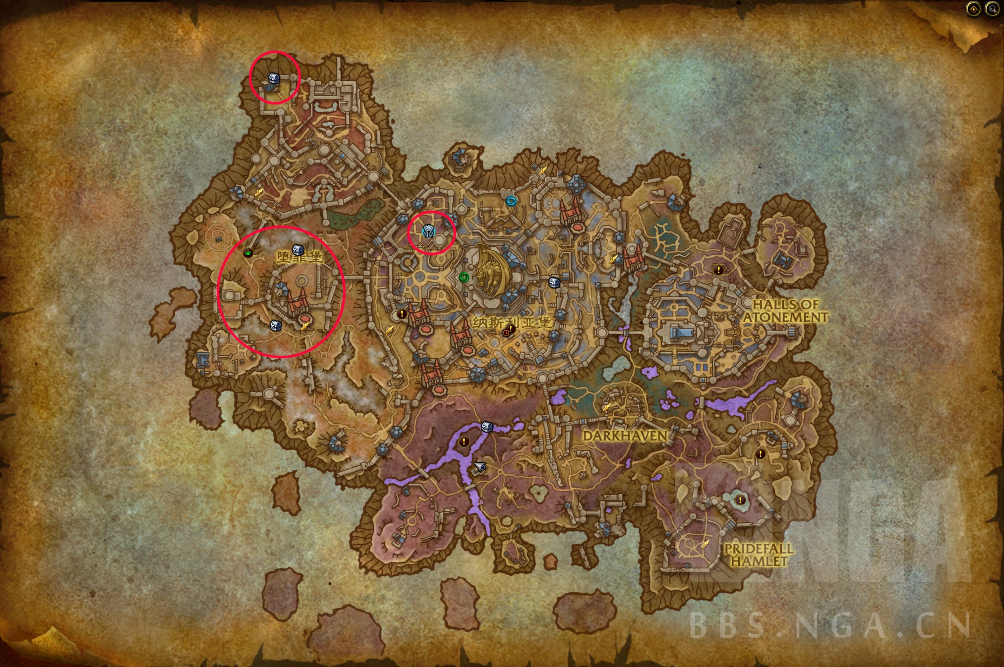 魔兽世界9.0：区域地图宝箱提示图标更新和飞行地图提示更新-魔兽世界地图不显示飞行点