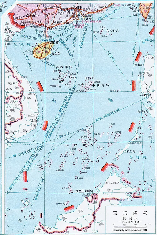 南海九段线的性质是什么？是疆域线？群岛水域线还是岛屿归属线？-南海九段线谁划的高速