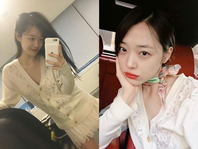 崔雪莉：一个笑起来那么甜的女孩...-崔雪莉笑起来的照片