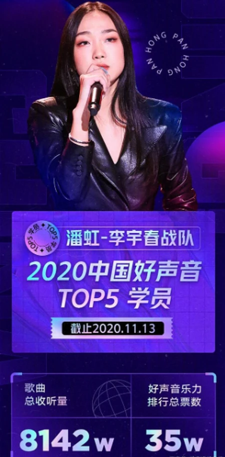 《2020年中国好声音》，无冕之王她当之无悔-什么2020中国好声音