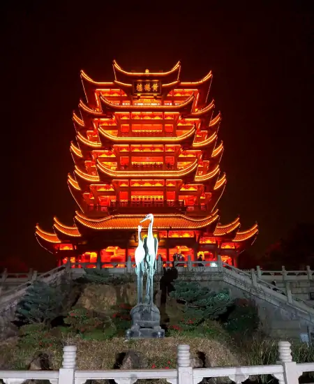 天下江山第一楼，九层晴川阁，三百六十观，黄鹤楼观天下英雄-天下江山第一楼米芾全诗