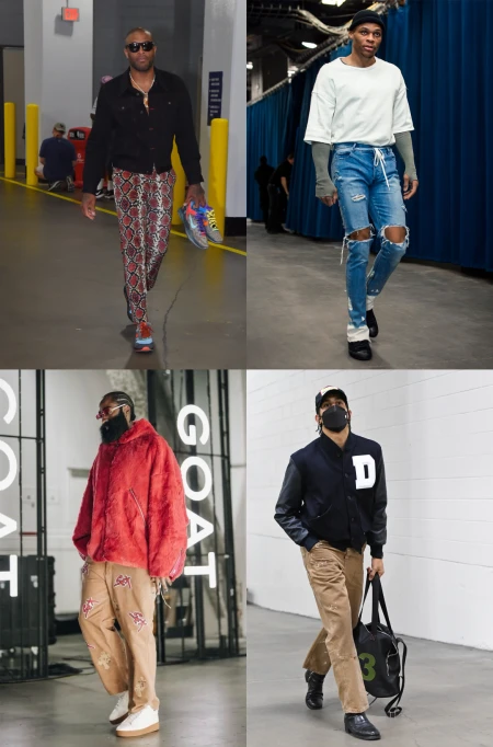 NBA男模出动！原来他们个个都是隐藏的穿搭高手-nba男模队