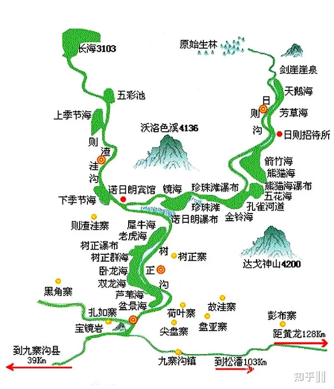 九寨沟景区指南？-九寨沟景区指南图片