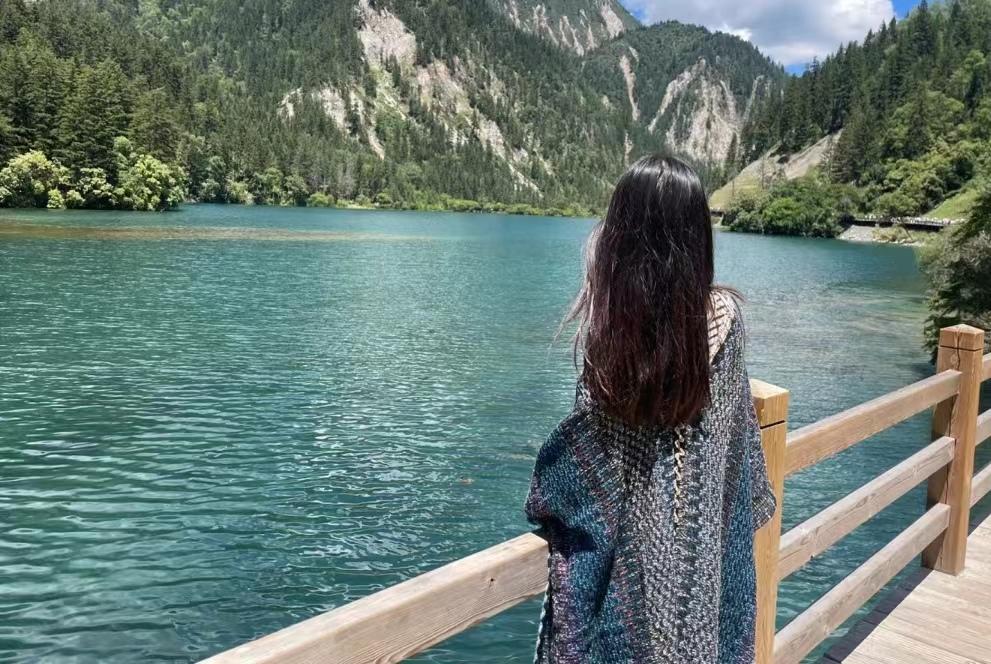 来了九寨沟之后大为震撼-来九寨沟惬意的句子说说心情