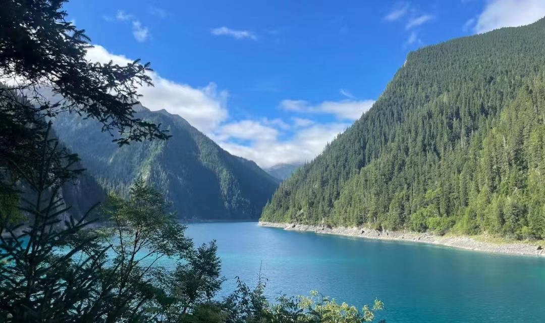 来了九寨沟之后大为震撼-来九寨沟惬意的句子说说心情
