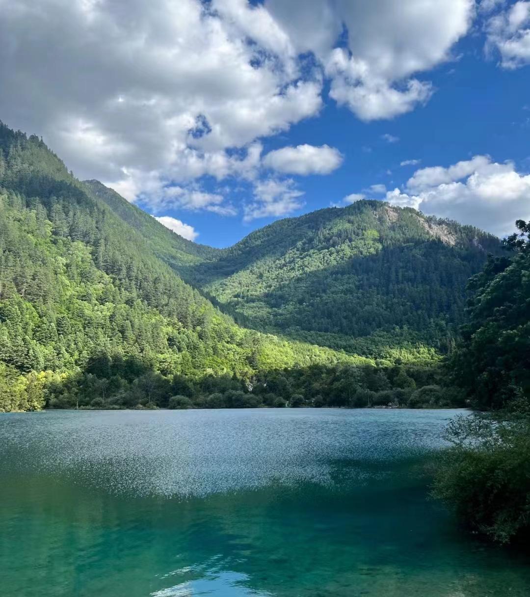 来了九寨沟之后大为震撼-来九寨沟惬意的句子说说心情