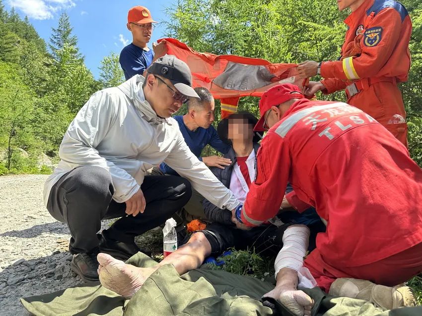 66岁驴友深山失联 五台山公安89小时生死救援-山西五台山驴友死亡视频