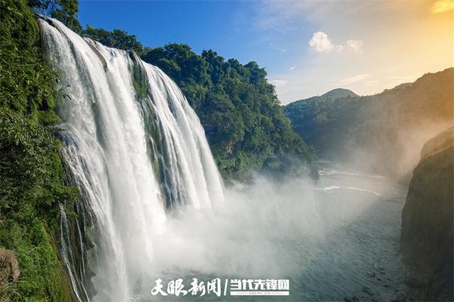 「夏日清泉」黄果树瀑布：万练飞空 静听流水音律-黄果树大瀑布视频