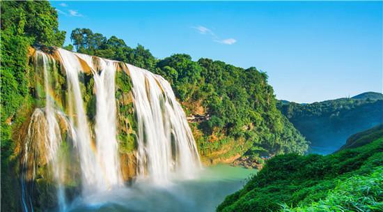黄果树瀑布：亚洲第一大瀑布，有六个观景台观赏瀑布的壮美-黄果树大瀑布从何而来作文