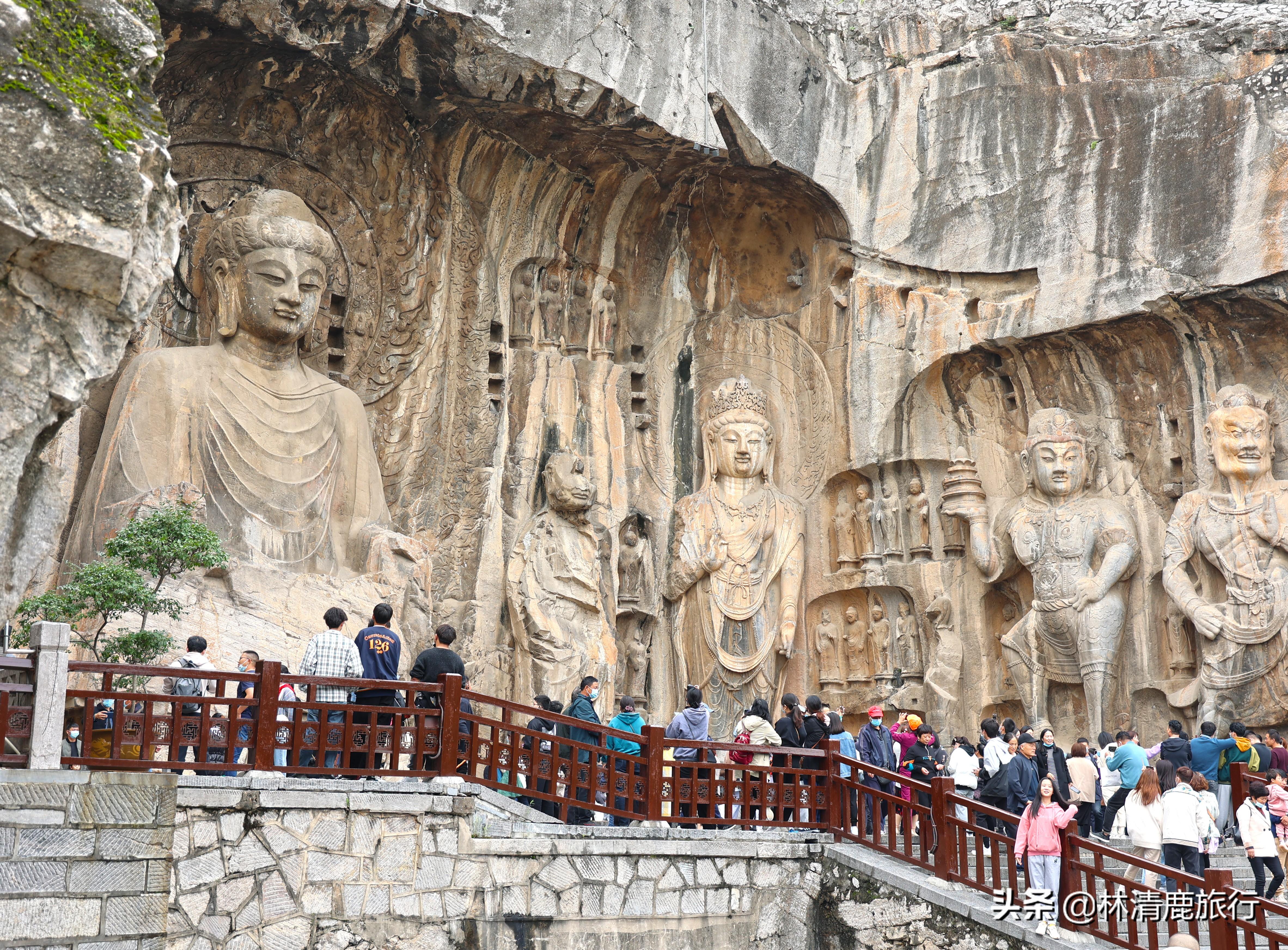 被吐槽没看点的龙门石窟，却是世界文化遗产，夜景一定要看-龙门石窟夜游