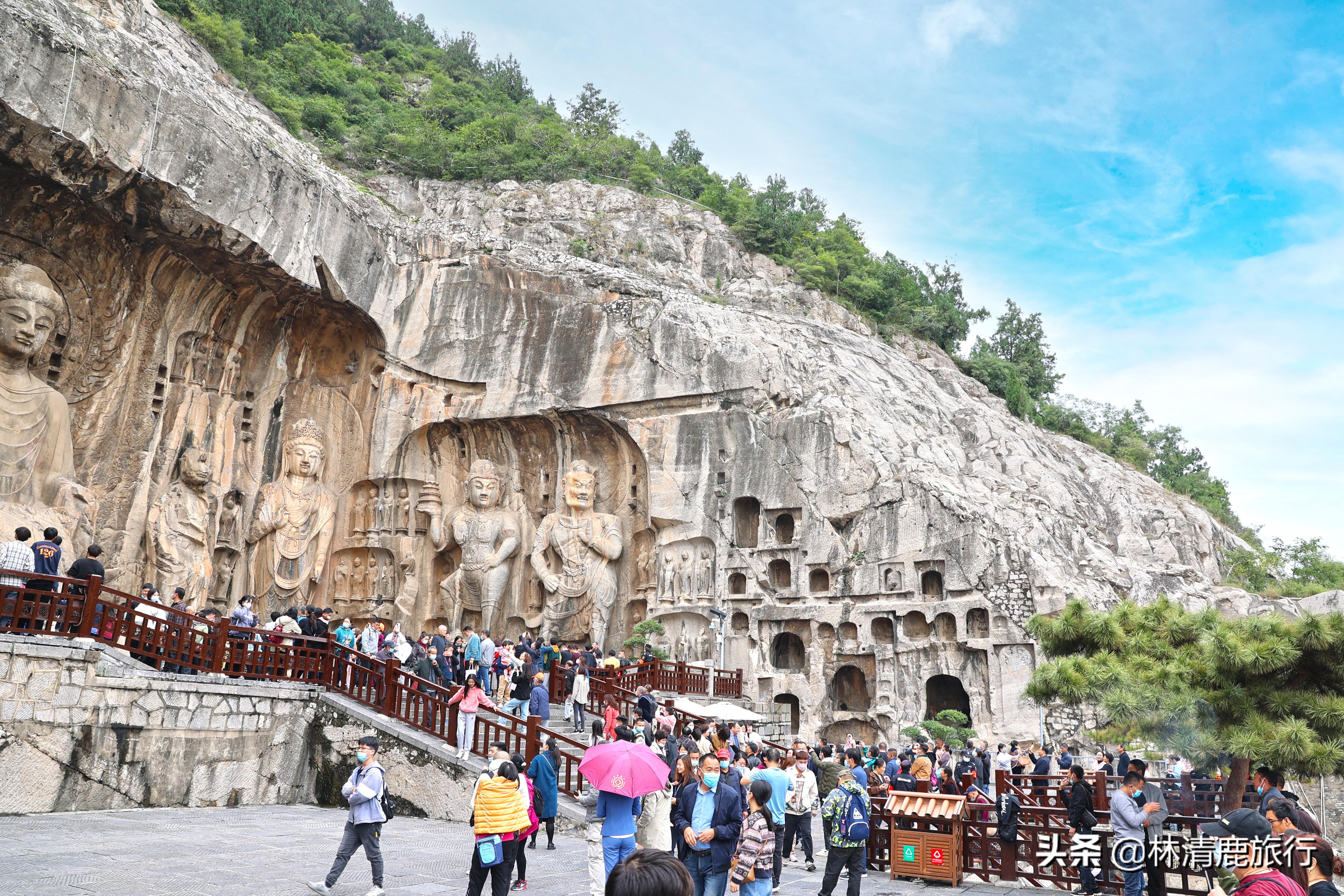 被吐槽没看点的龙门石窟，却是世界文化遗产，夜景一定要看-龙门石窟夜游