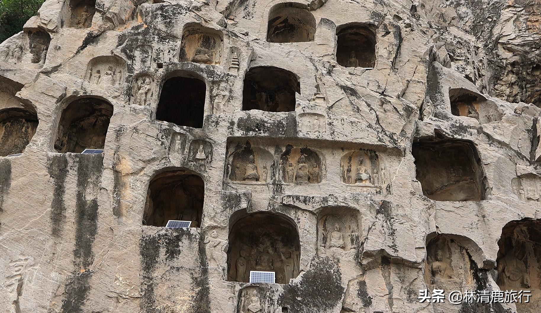 被吐槽没看点的龙门石窟，却是世界文化遗产，夜景一定要看-龙门石窟夜游