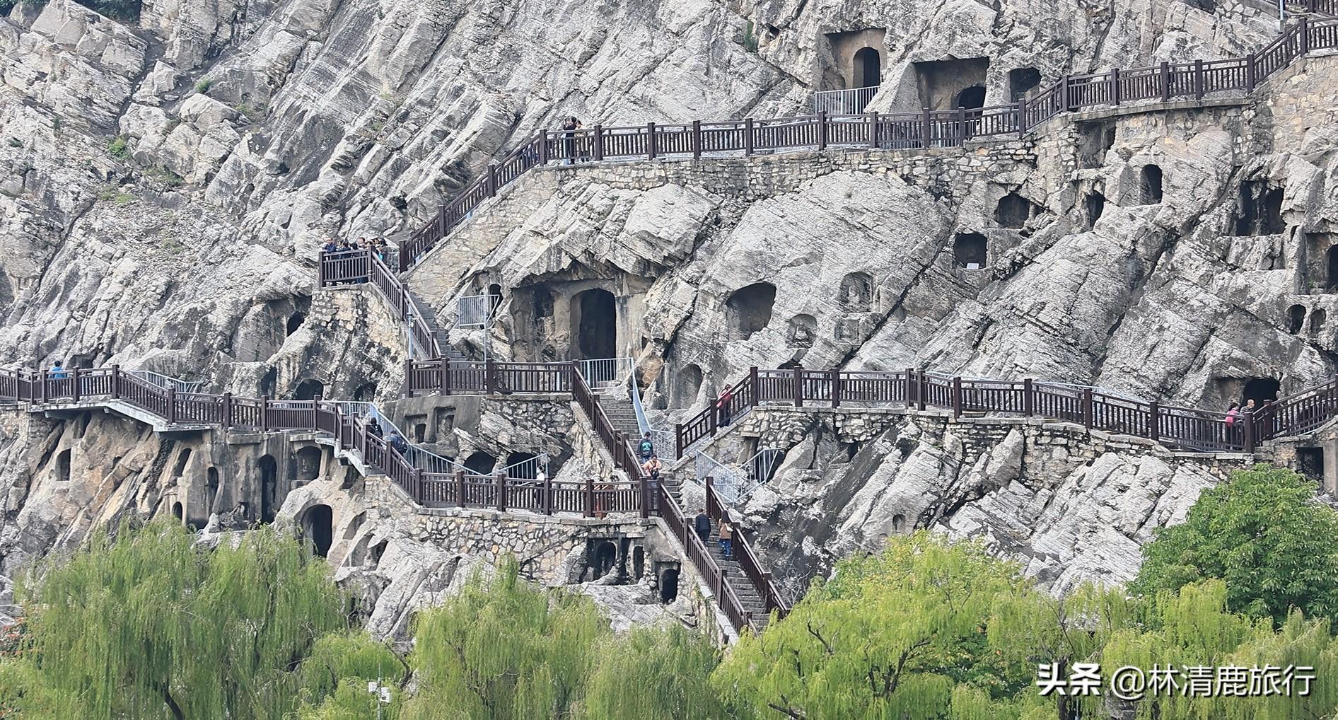 被吐槽没看点的龙门石窟，却是世界文化遗产，夜景一定要看-龙门石窟夜游