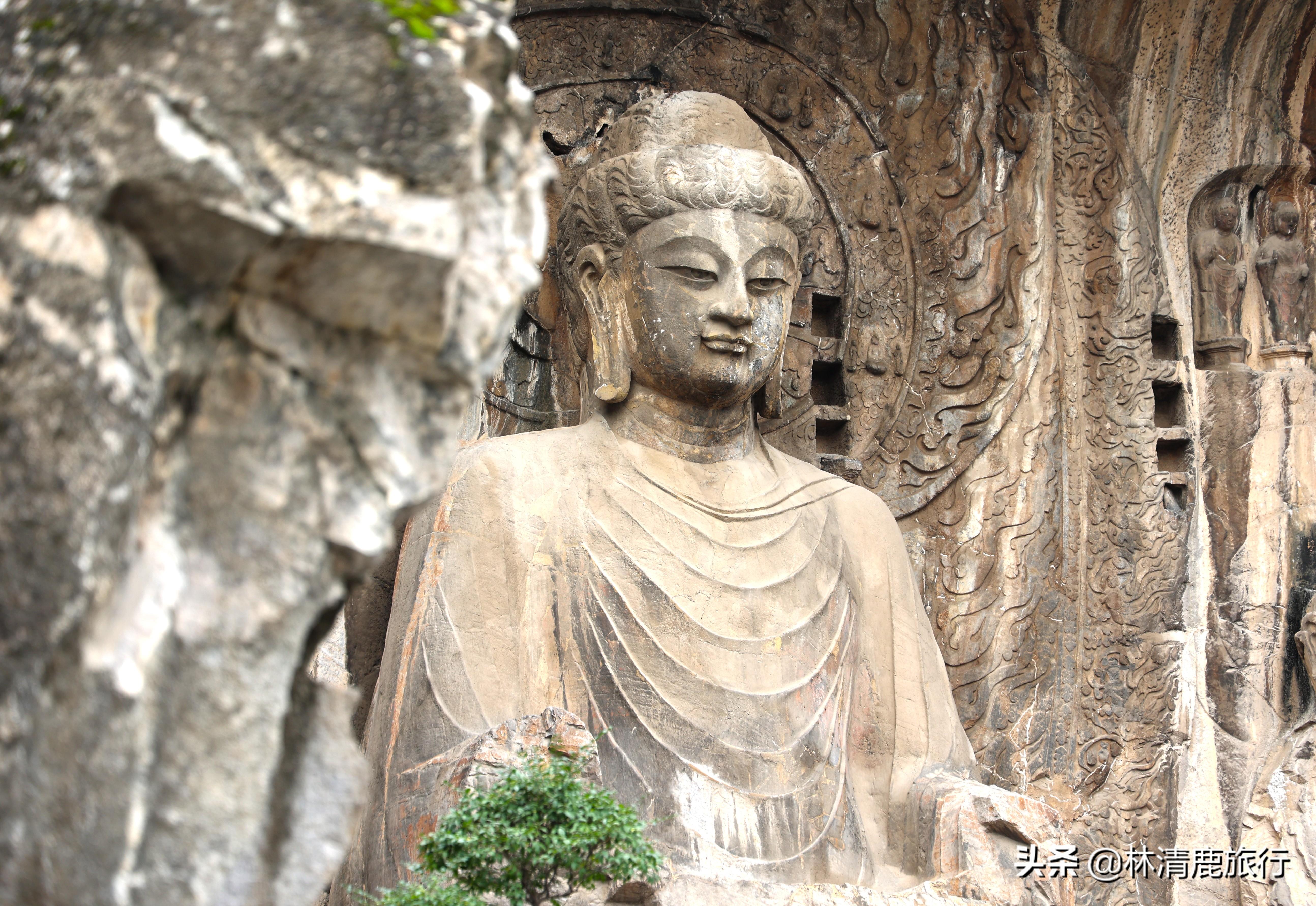 被吐槽没看点的龙门石窟，却是世界文化遗产，夜景一定要看-龙门石窟夜游