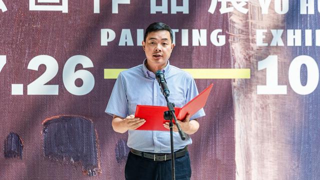 二维空间的龙门石窟什么样？“关于龙门——于会见绘画作品展”开幕-打卡龙门石窟