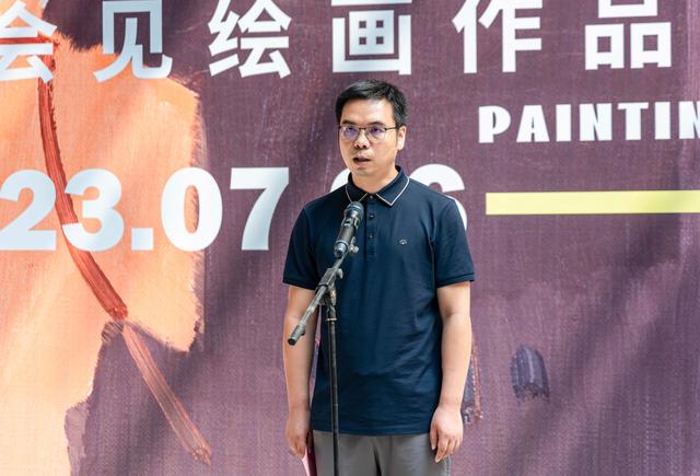 二维空间的龙门石窟什么样？“关于龙门——于会见绘画作品展”开幕-打卡龙门石窟