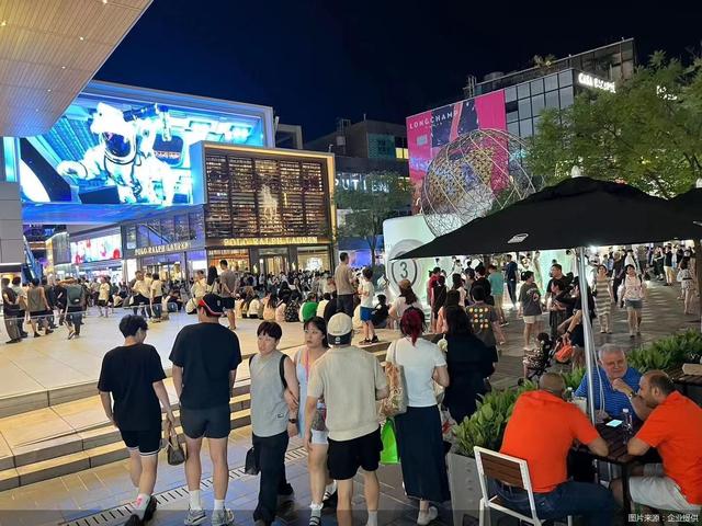 商圈改造几步走｜取经三里屯及太古里 智慧商圈要平衡成本账-三里屯太古里营业额