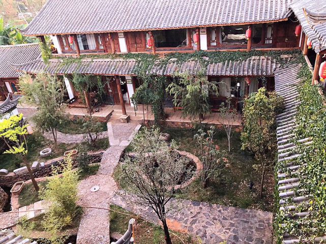 住普者黑民宿，一个具有江南特色的院落，小桥流水，非常温馨-普者黑住哪