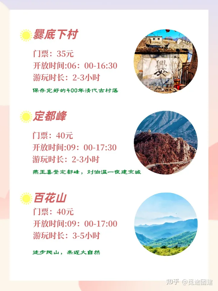 北京团建🔥门头沟9个必去景点合集