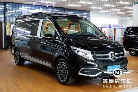 一台可以载下全家人的新款9速奔驰V260，过年开它倍有面-奔驰商务迈巴赫九座