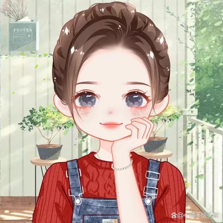 可爱卡通手绘漫画，精致特别动漫风，回归美好童真-可爱卡通漫画简单