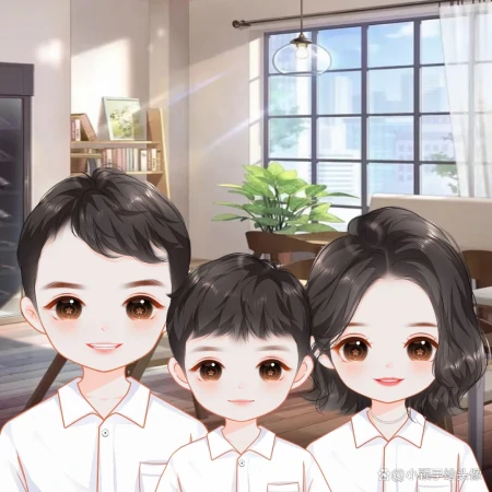 可爱卡通手绘漫画，精致特别动漫风，回归美好童真-可爱卡通漫画简单