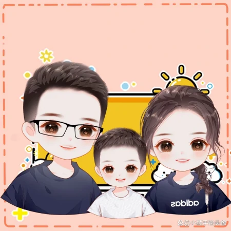 可爱卡通手绘漫画，精致特别动漫风，回归美好童真-可爱卡通漫画简单