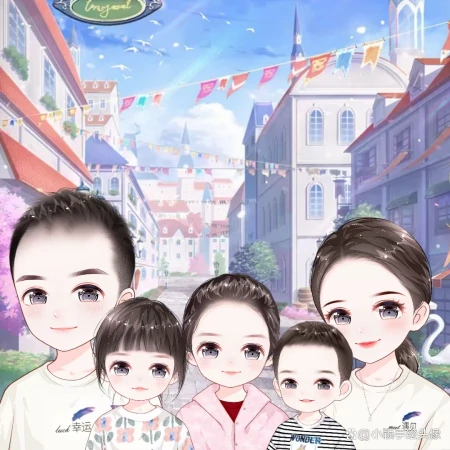 可爱卡通手绘漫画，精致特别动漫风，回归美好童真-可爱卡通漫画简单