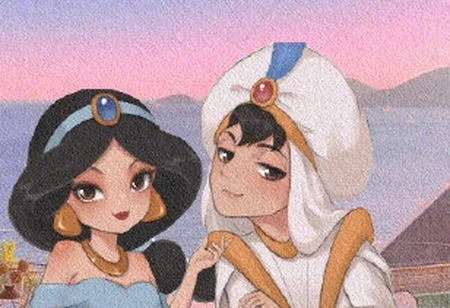 迪士尼公主情侣头像，公主们都有属于她的王子，艾莎却有些不对劲-迪士尼公主头像可爱q版