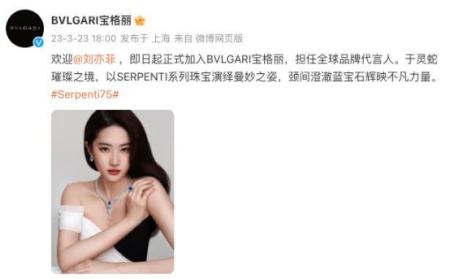 刘亦菲轻松拿下顶奢代言，越优秀越努力，漂亮的姑娘都自带光芒-刘亦菲代言的所有品牌