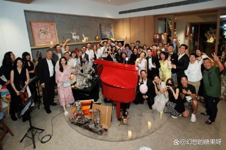 萧敬腾求婚林有慧现场曝光，周杰伦昆凌贾静雯夫妇等见证-萧敬腾帮唱林志炫