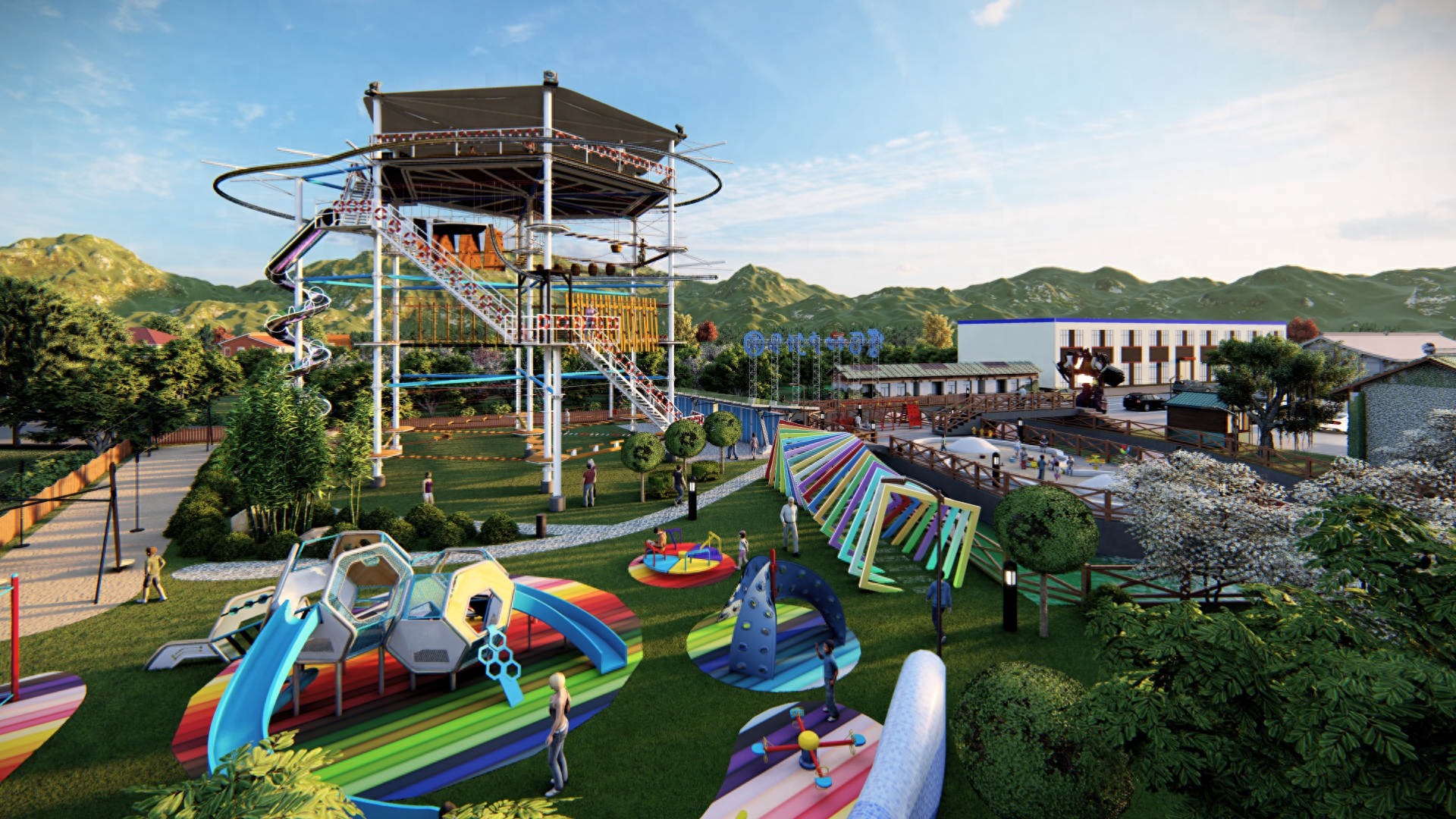 好乐屋：户外儿童非标游乐设施怎么选择厂家？-非标户外游乐设备