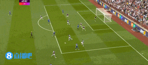 半场-皮克福德送点麦金、路易斯破门 维拉暂2-0埃弗顿-皮克福德名场面