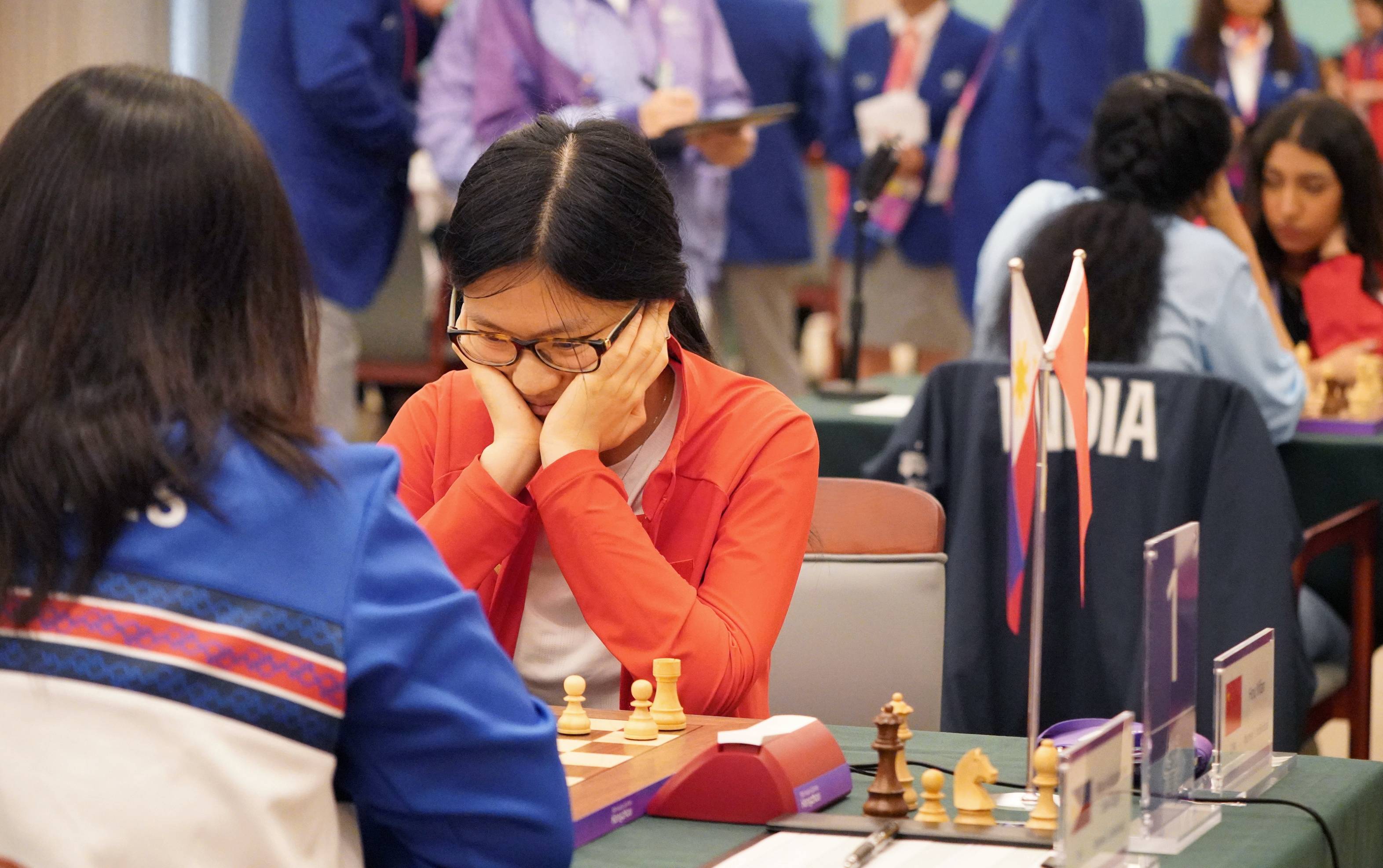 （杭州亚运会）国际象棋——首日赛况-西湖区国际象棋比赛