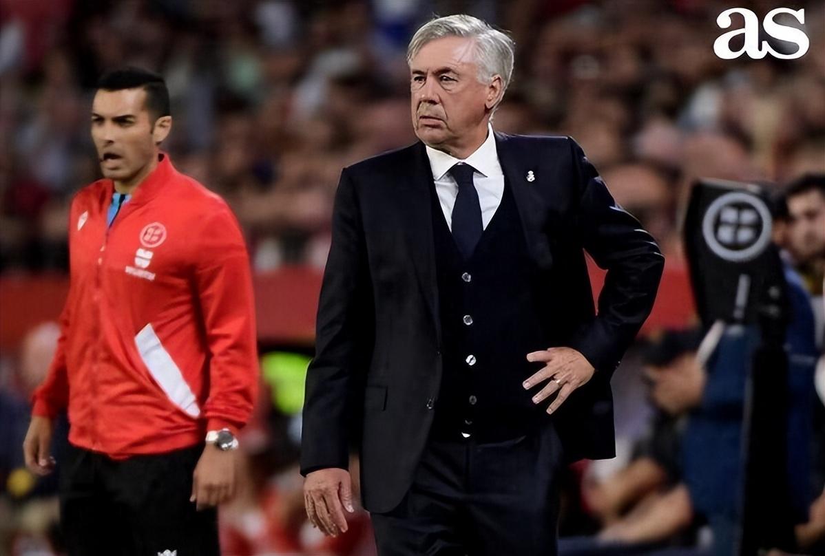 0-0！皇马遭鱼腩逼平，3大前锋哑火，头号罪魁浮现，坑惨安切洛蒂-皇马1-3马竞遭首败