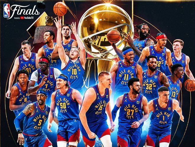 28岁FMVP约基奇：小人物逆袭的典范，曾经备受嘲笑和冷落-约基奇离场