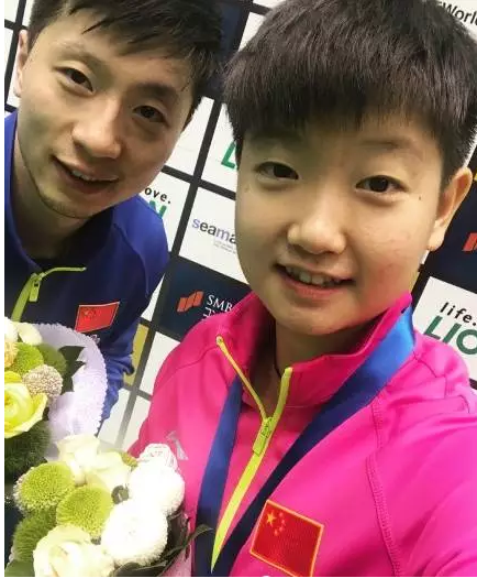 庄里16岁姑娘孙颖莎横空出世成为“双冠王“！-7.29孙颖莎