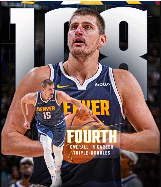 约基奇35+14+12三双超越詹姆斯，掘金20分逆转鹈鹕-约基奇得分记录在哪看