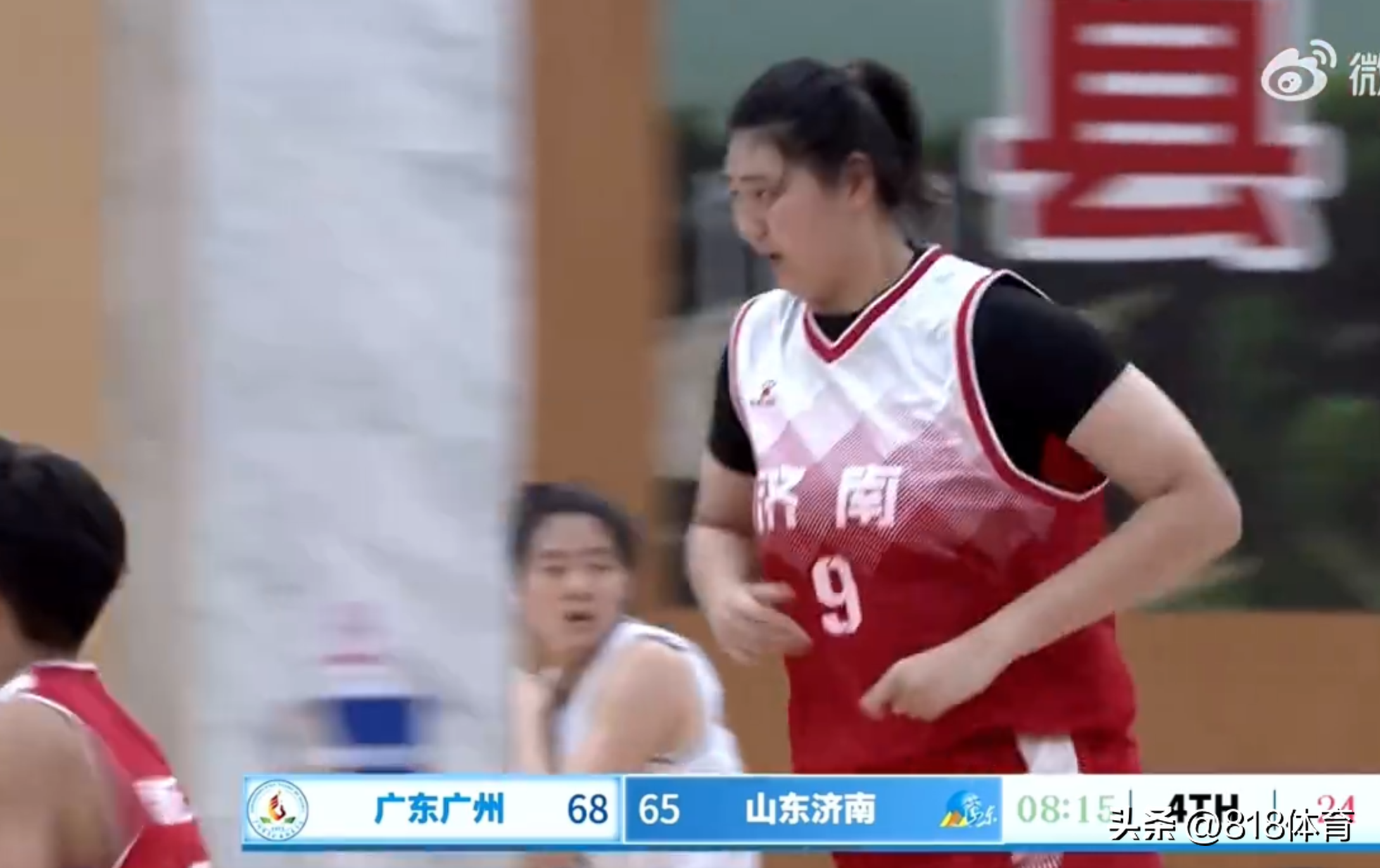 女姚明!2米28中锋张子宇学青会决赛狂轰41+21,扑灭广州三分雨夺冠-运动员张子宇