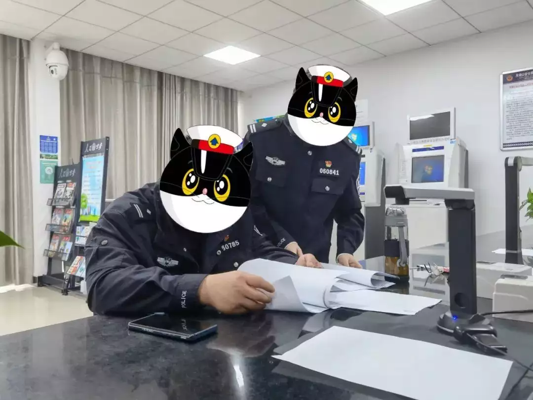 人在国内，护照七进七出？