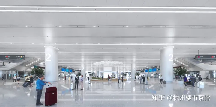 他来了！杭州西站内部效果图曝光，复工后最新进度一览！-杭州西站站房面积