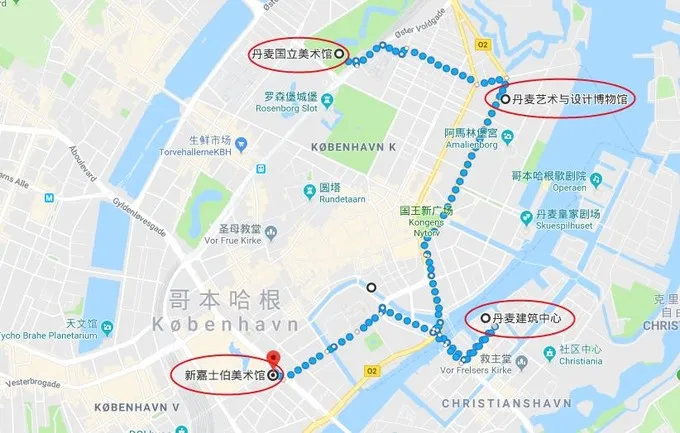 在丹麦首都哥本哈根想要看人文景点，那么要如何规划路线-丹麦首都哥本哈根的电话号码