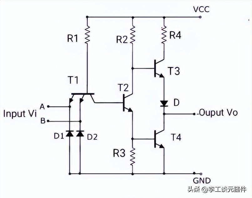 干货|TTL电路详细讲解，工作原理+电路图，图文结合，轻松搞定-ttl电路的应用
