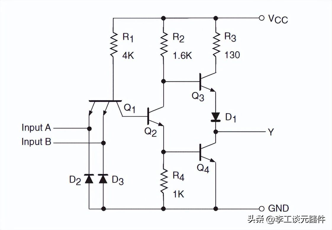 干货|TTL电路详细讲解，工作原理+电路图，图文结合，轻松搞定-ttl电路的应用