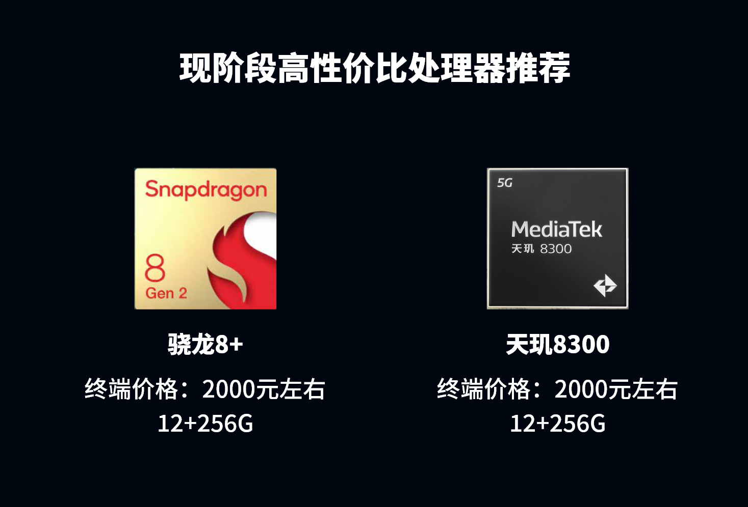 手机处理器选购指南 | 天玑8300、骁龙8+最具性价比，骁龙8G2不推荐-高通骁龙8核和天玑800哪个好