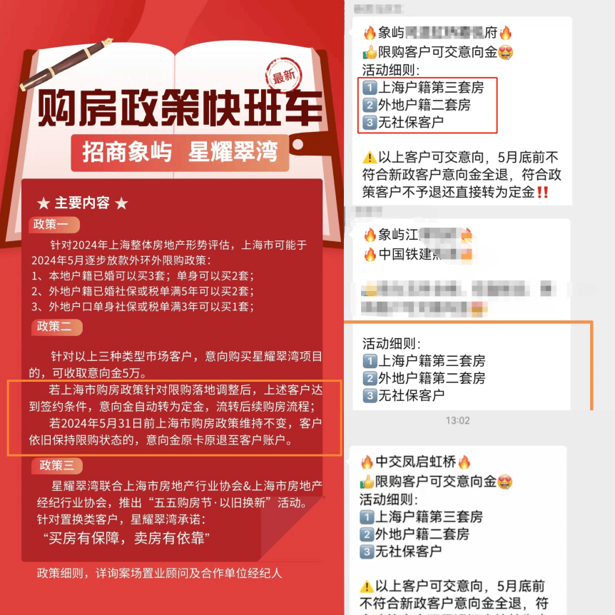 “五一”上海新房成交下跌超5成，部分开发商提前“泄密”限购政策？