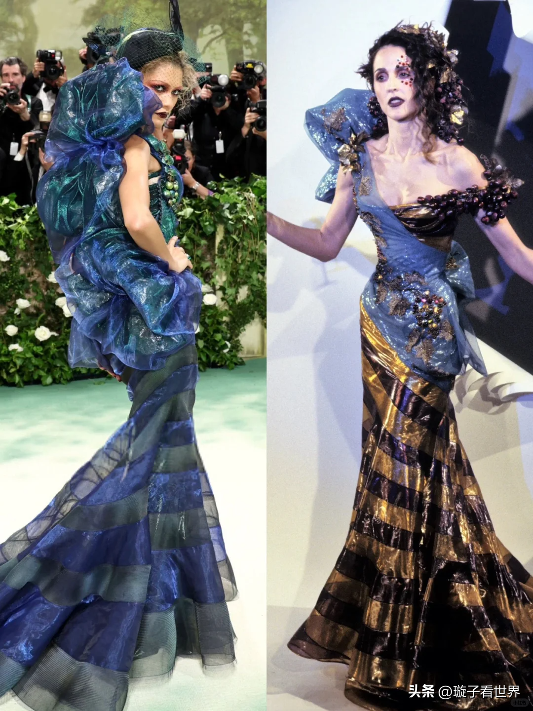 众星云集的2024 MetGala红毯，出现了5个红毯满分选手！