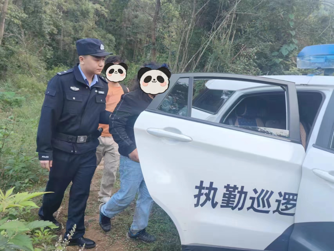 女子走小道爬山，却不慎被落石砸伤……