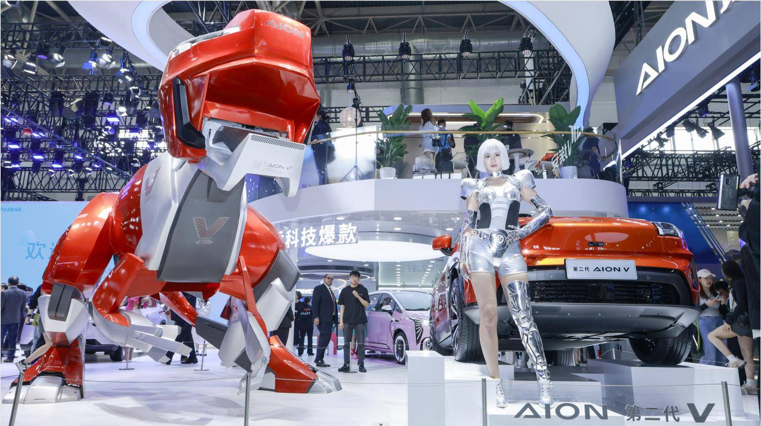 第二代AION V正式亮相！配备“高阶智驾＋AI大模型”，性能全面升级